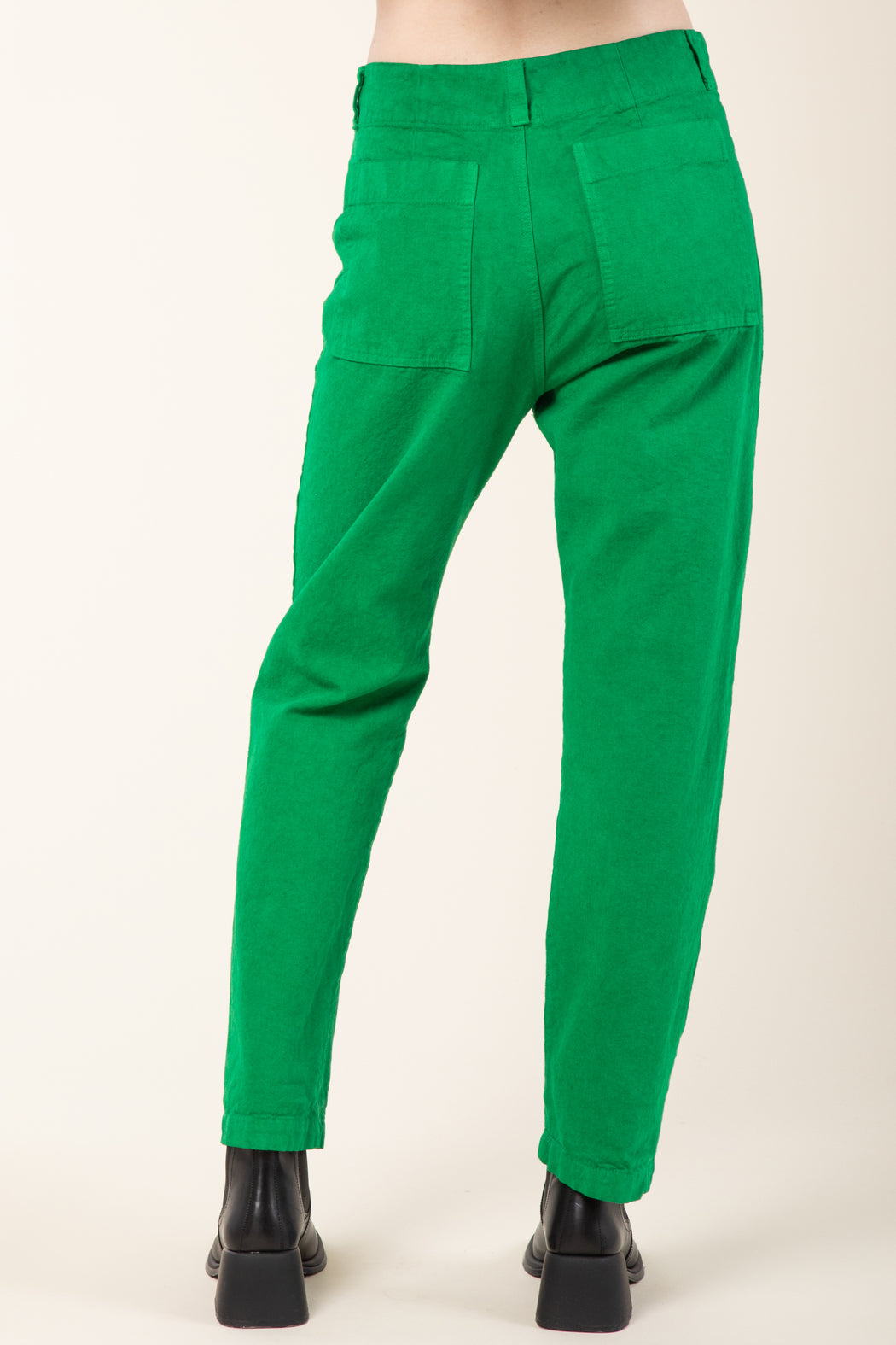 Canvas Rikki Pant in Kelly Green — Prairie Underground