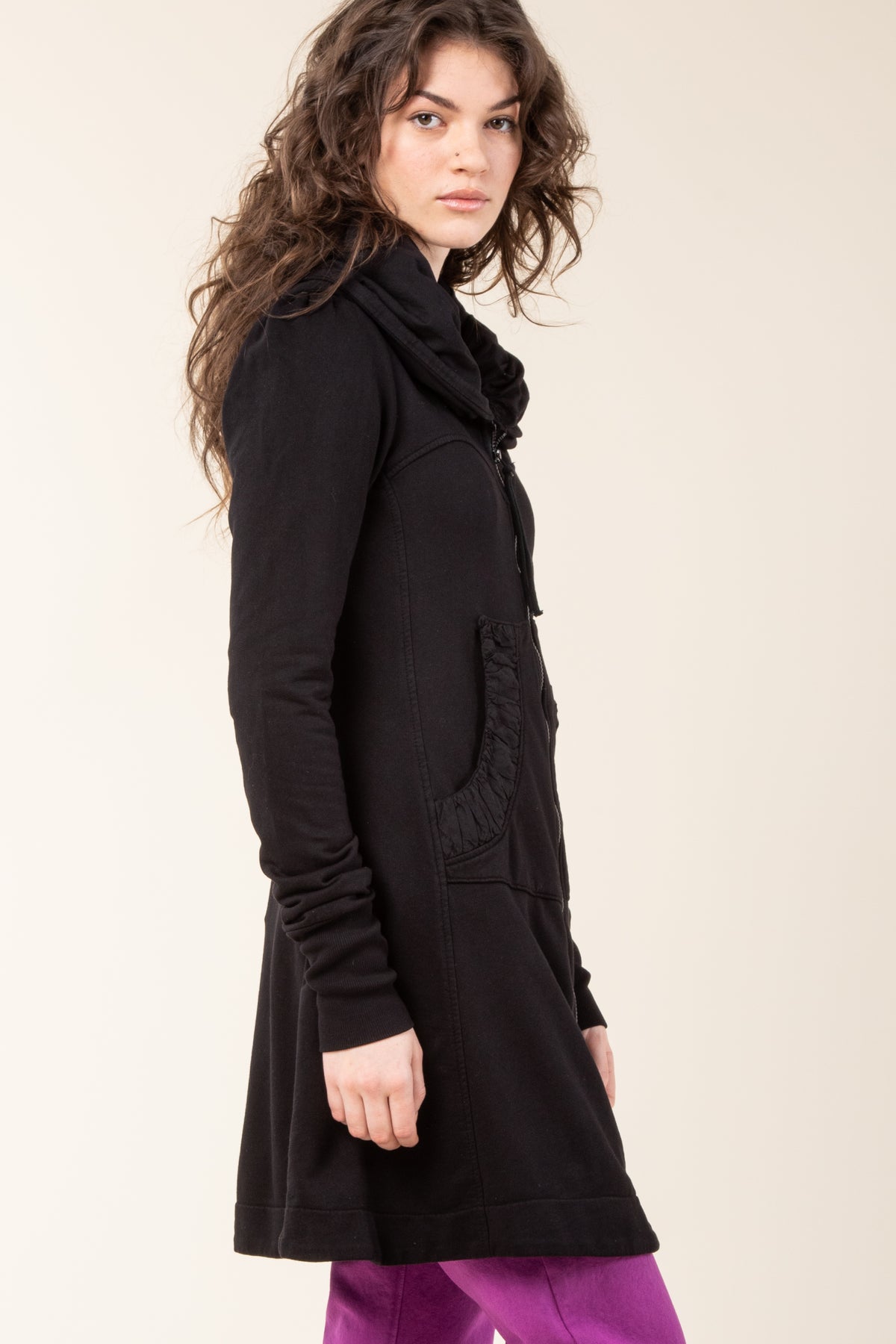 Long cloak hoodie on sale