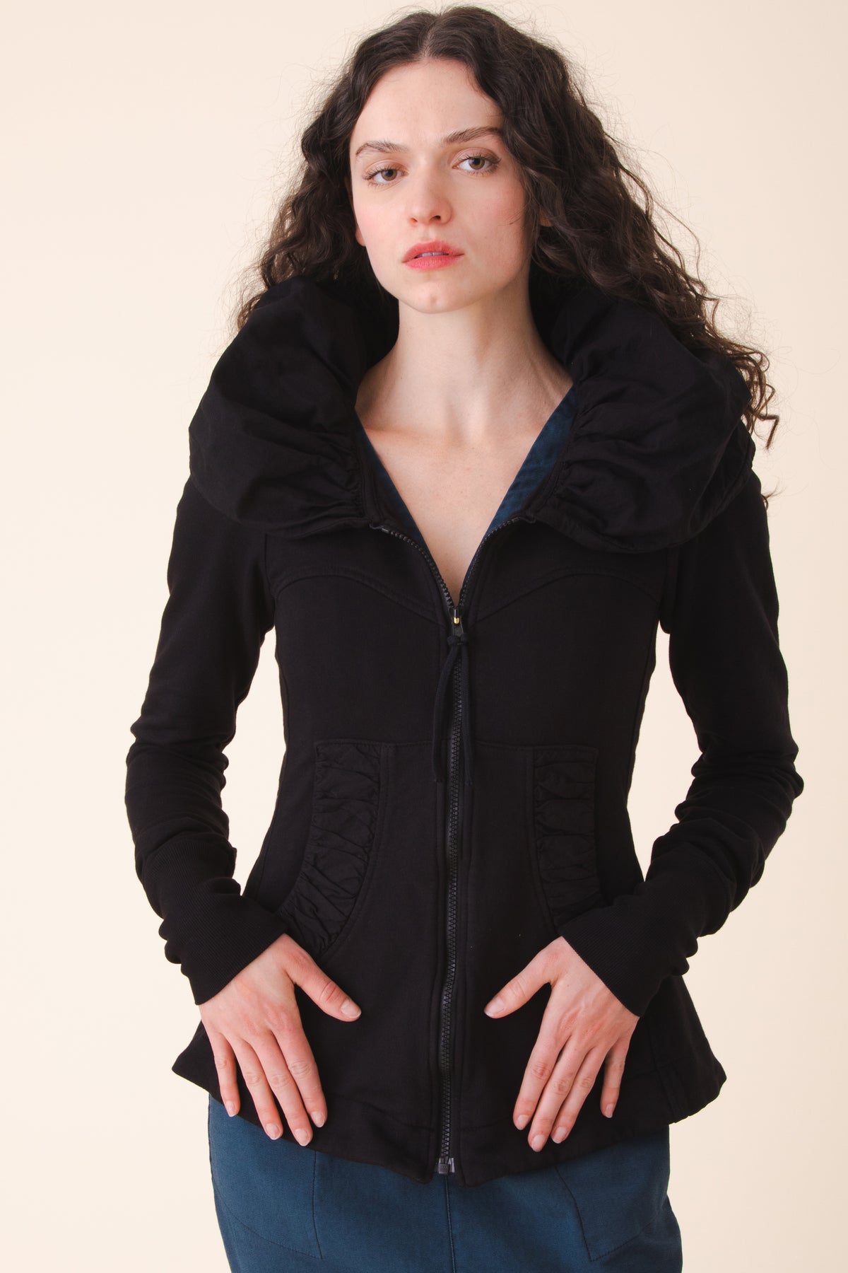 Cloak Hoodie in Black — Prairie Underground